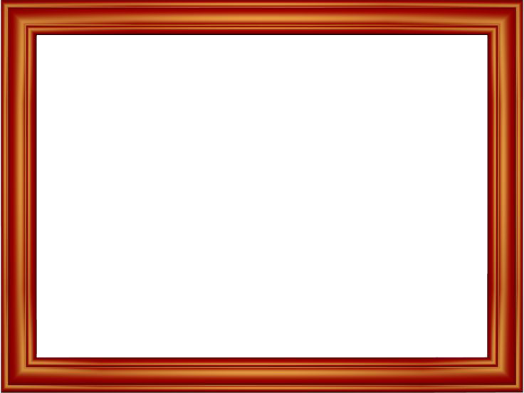 Maroon Border Frame Hd PNG Image