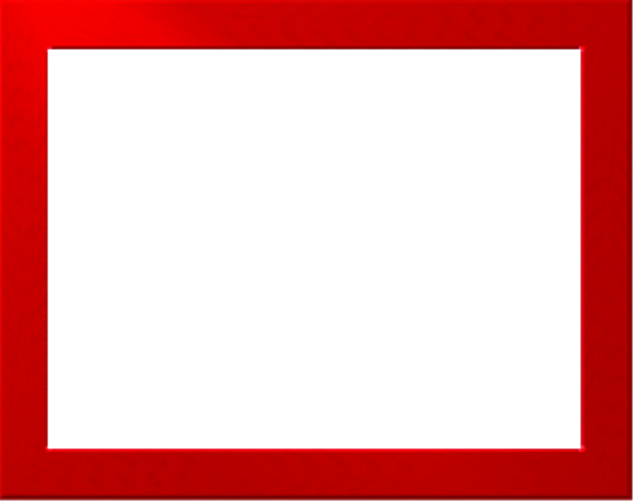 Red Border Frame Free Download PNG Image