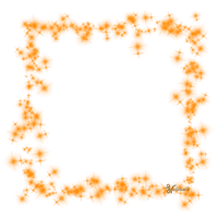 Orange Border Frame Hd PNG Image