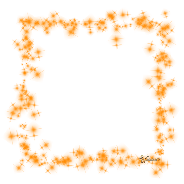 Orange Border Frame Hd PNG Image