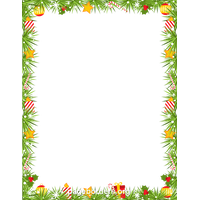 Garland Frame Clipart PNG Image