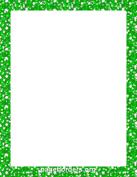 Green Border Frame Transparent Picture PNG Image