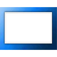 Blue Border Frame Free Download PNG Image