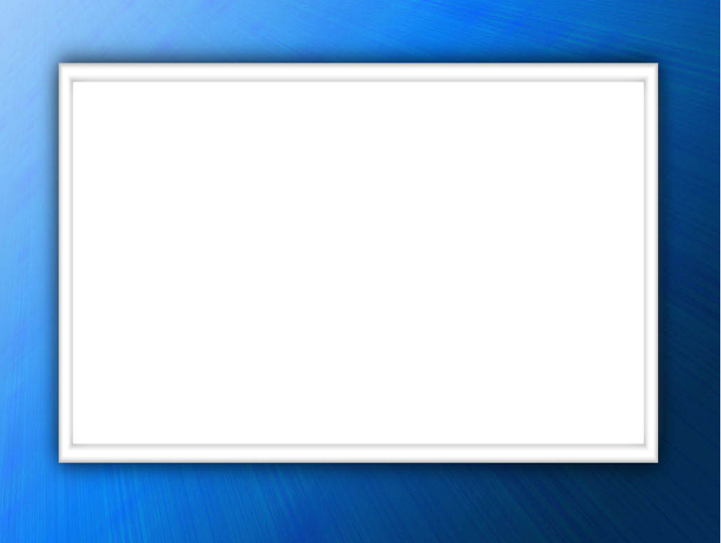 Blue Border Frame Free Download PNG Image