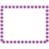 Purple Border Frame Photos PNG Image