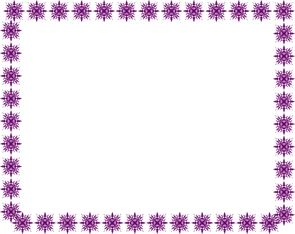 Purple Border Frame Photos PNG Image