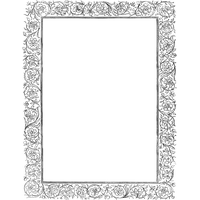 Gray Border Frame Photos PNG Image