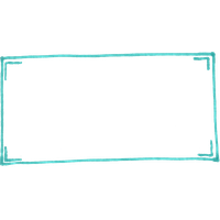 Aqua Border Frame Hd PNG Image