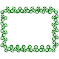 Green Border Frame Transparent PNG Image