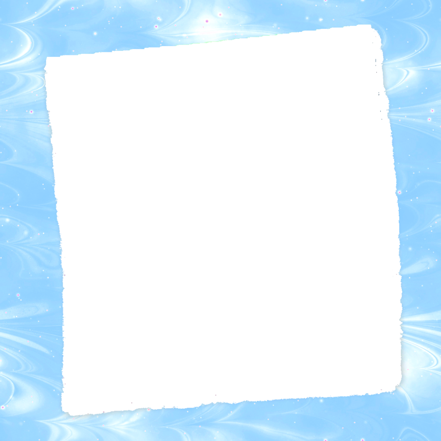 Aqua Border Frame Free Download PNG Image