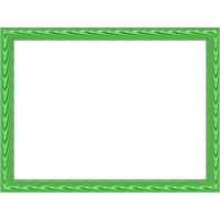 Green Border Frame Hd PNG Image