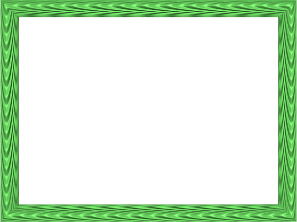 Green Border Frame Hd PNG Image