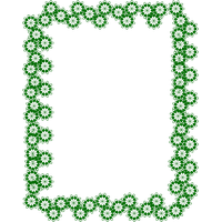 Green Border Frame Transparent Image PNG Image