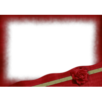 Maroon Border Frame Transparent Image PNG Image