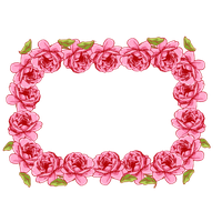 Garland Frame Transparent PNG Image