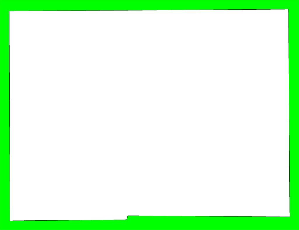 Lime Border Frame Free Download PNG Image