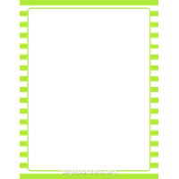 Lime Border Frame Photo PNG Image