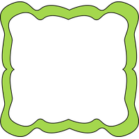 Lime Border Frame Transparent Image PNG Image