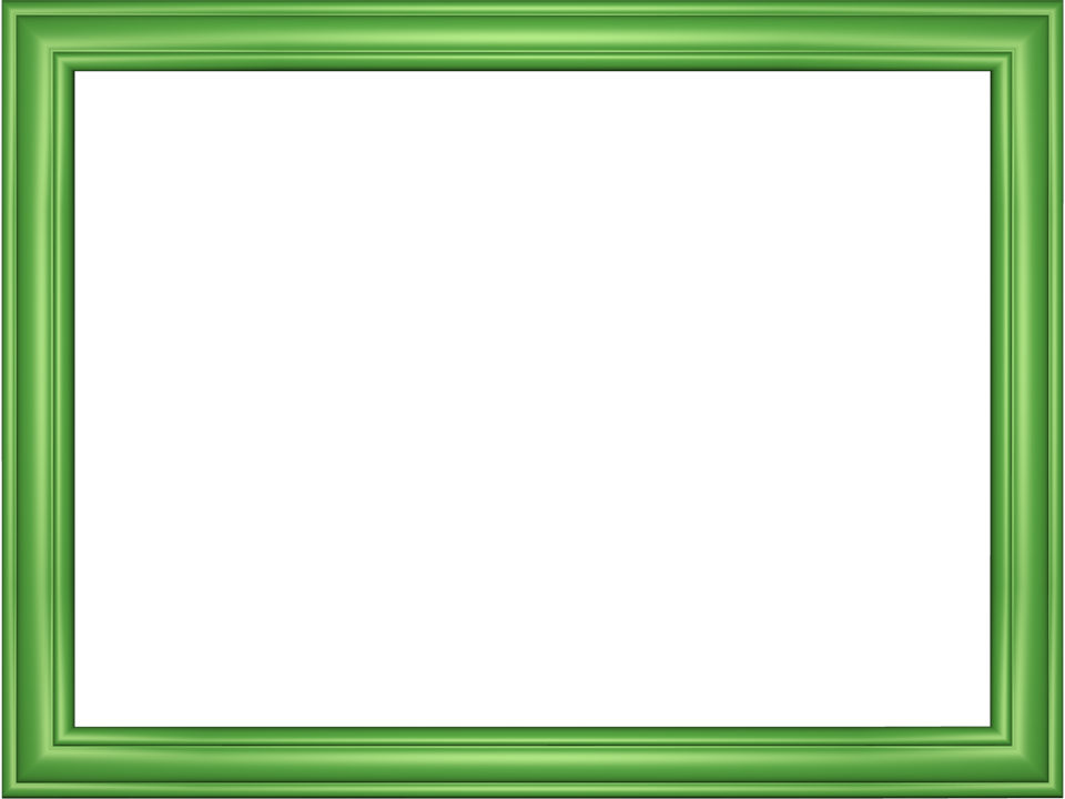 Lime Border Frame Image PNG Image