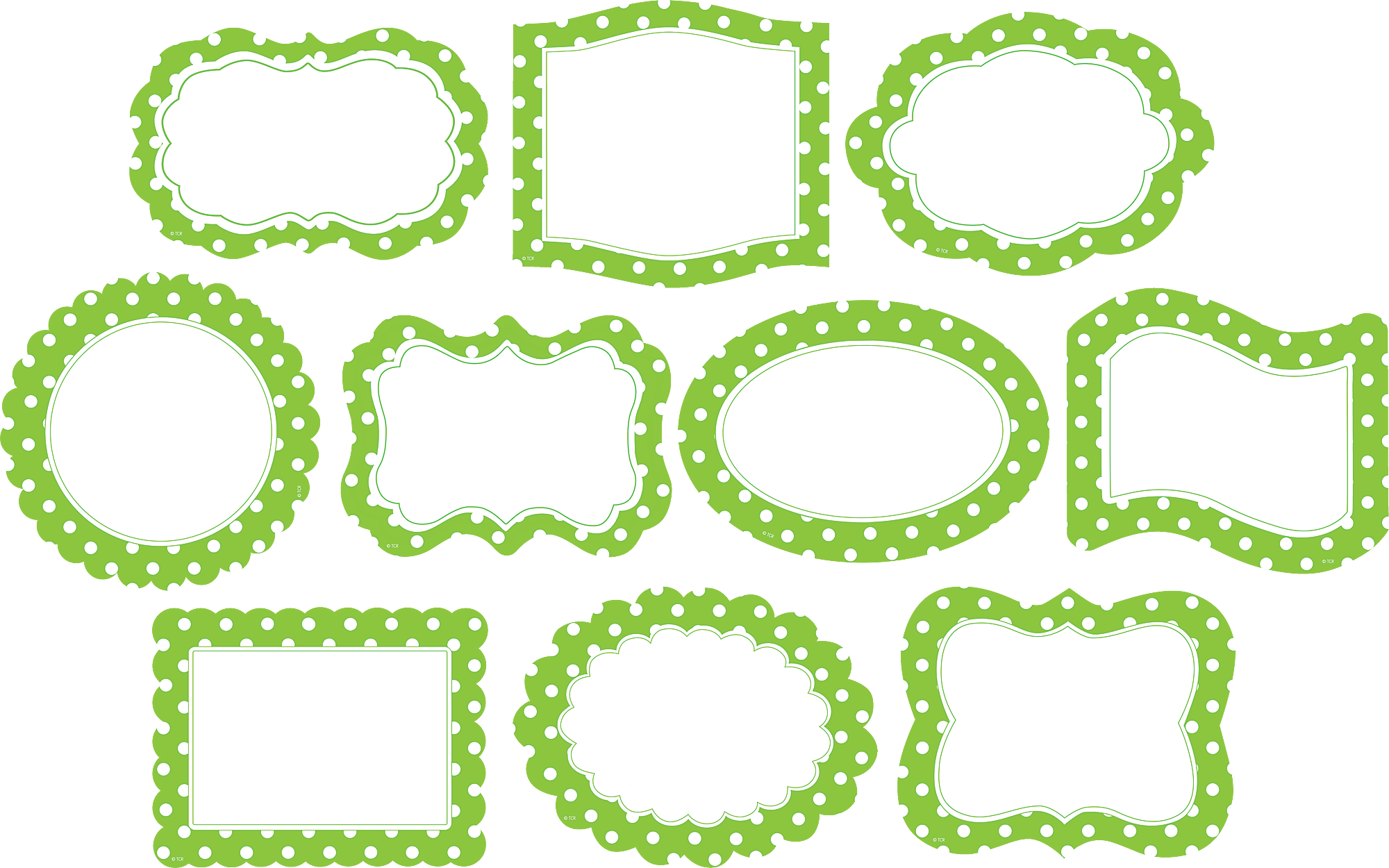 Lime Border Frame Photos PNG Image