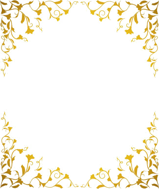 Pattern Frame Gold Photos Free Photo PNG Image