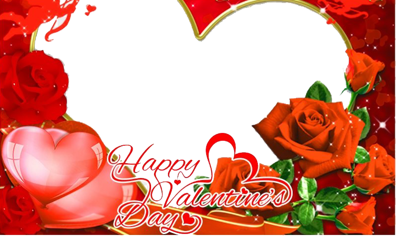 Heart Frame Valentine HD Image Free PNG Image