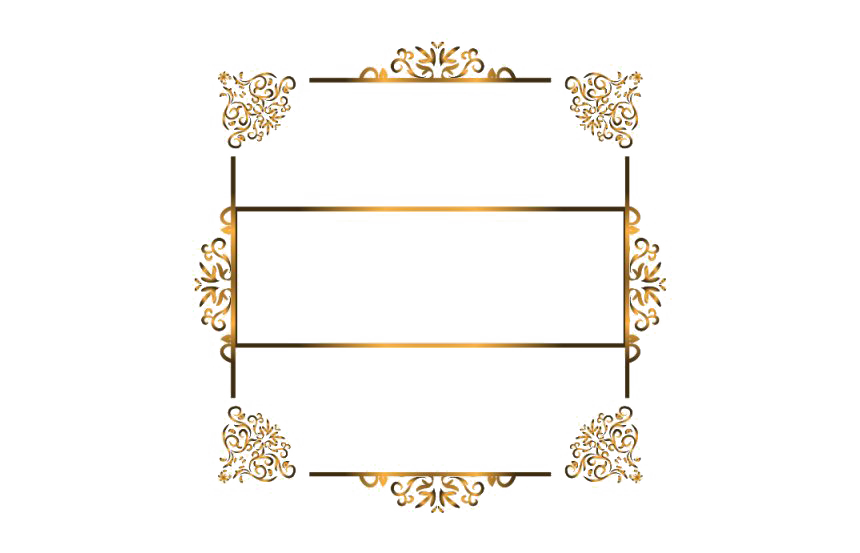 Golden Frame Luxury Download Free Image PNG Image