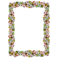 Girly Border Free Photo PNG PNG Image