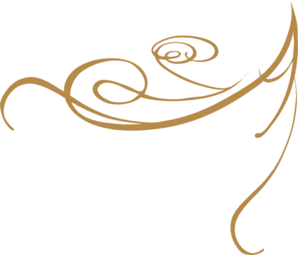 Decorative Line Gold Transparent PNG Image