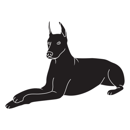 Vector Black Dog Download HD PNG Image