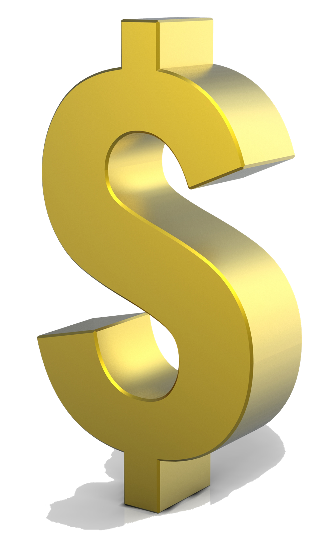 Dollar Gold Sign Free Transparent Image HD PNG Image