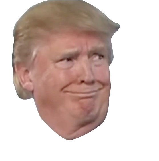 Head United Trump Smirk States Donald Neck PNG Image