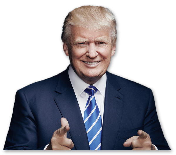 United Trump Necktie Motivational Us States Donald PNG Image