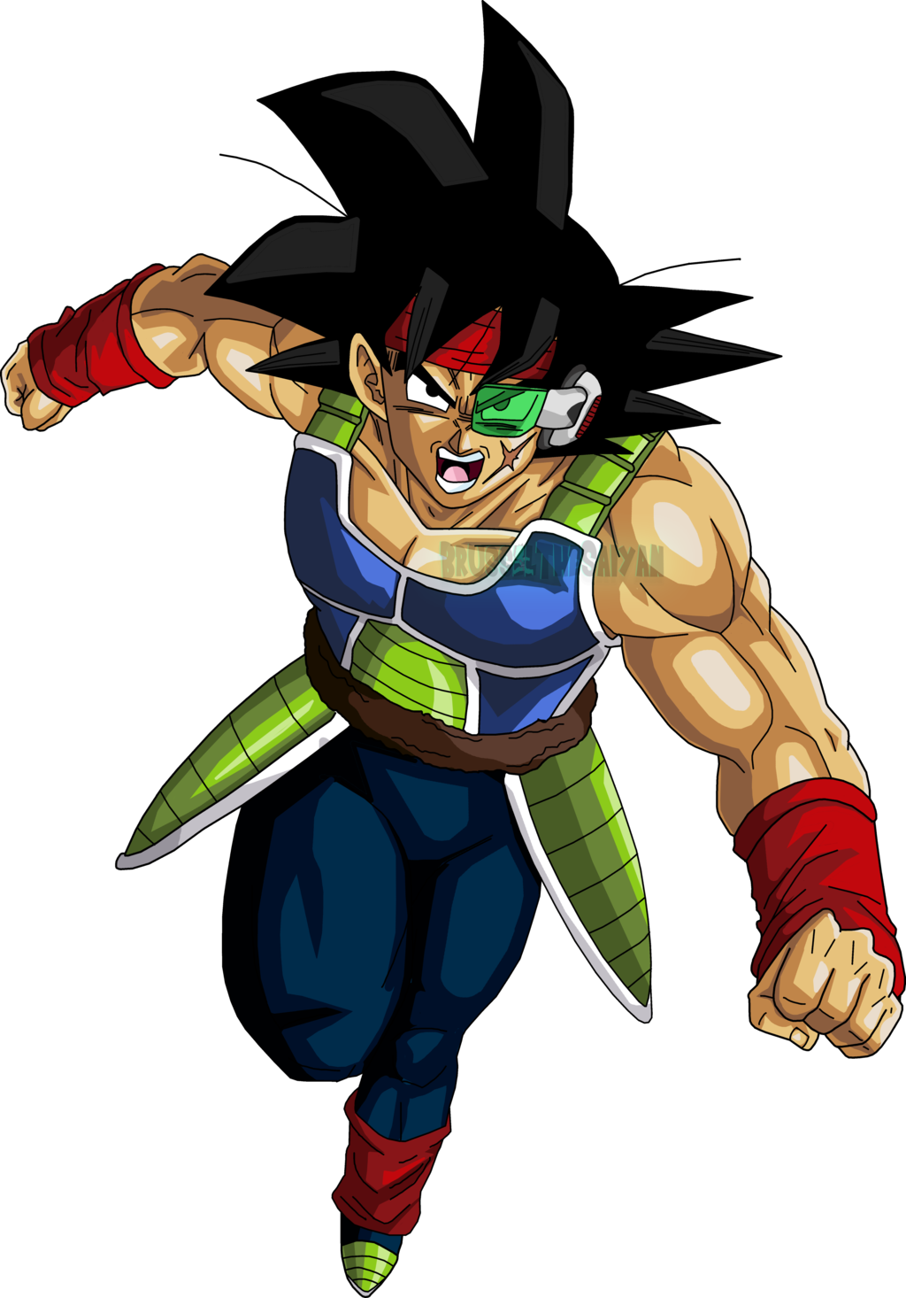 Bardock Broly Ball Super Dragon PNG Image