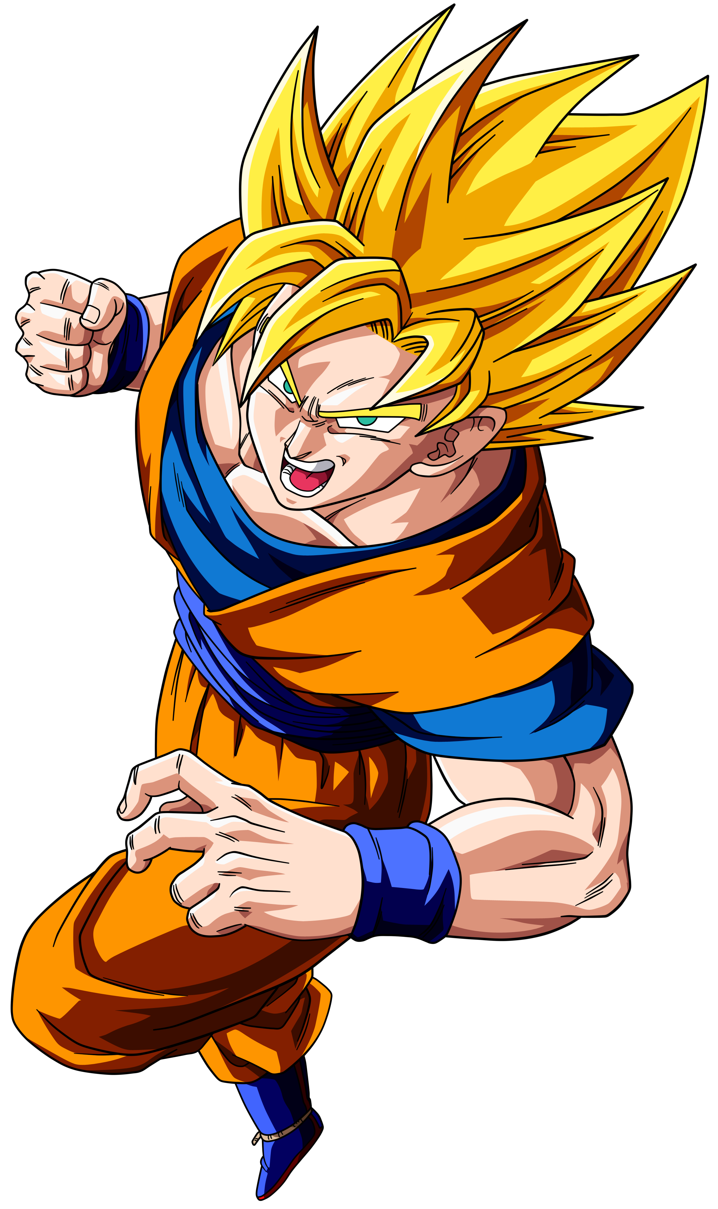 Dragon Ball Goku Clipart PNG Image