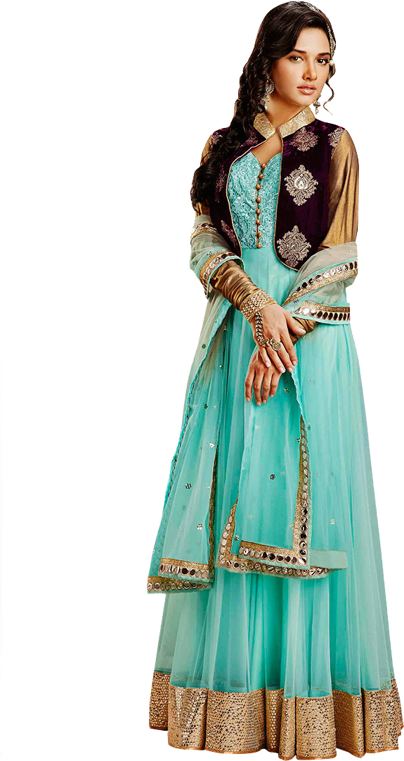 Girl Dress Long Free Photo PNG Image