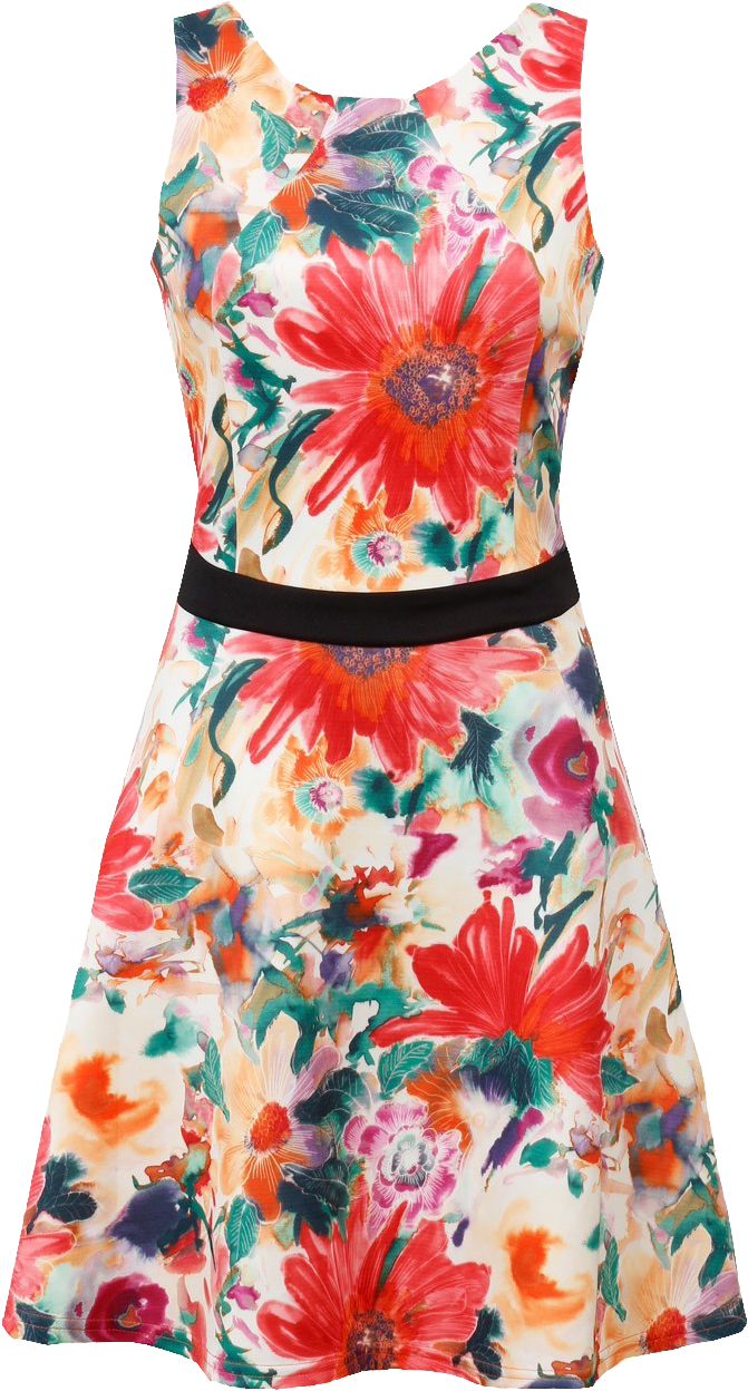 Floral Dress Photos PNG Image