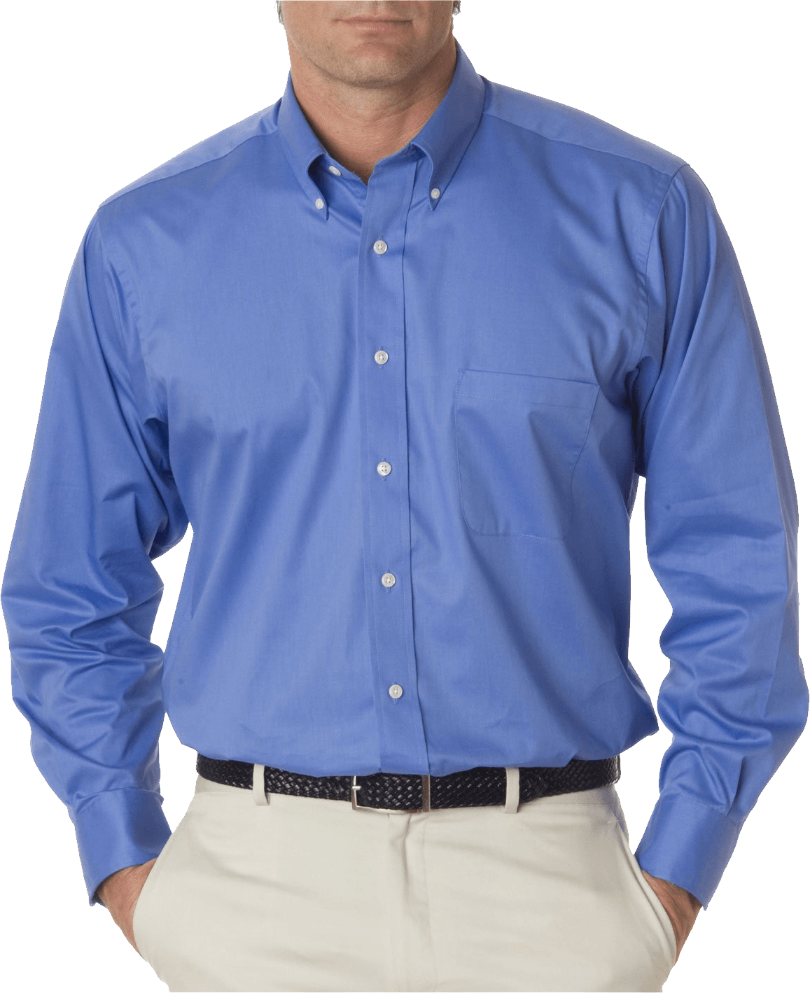 Blue Dress Shirt Png Image PNG Image