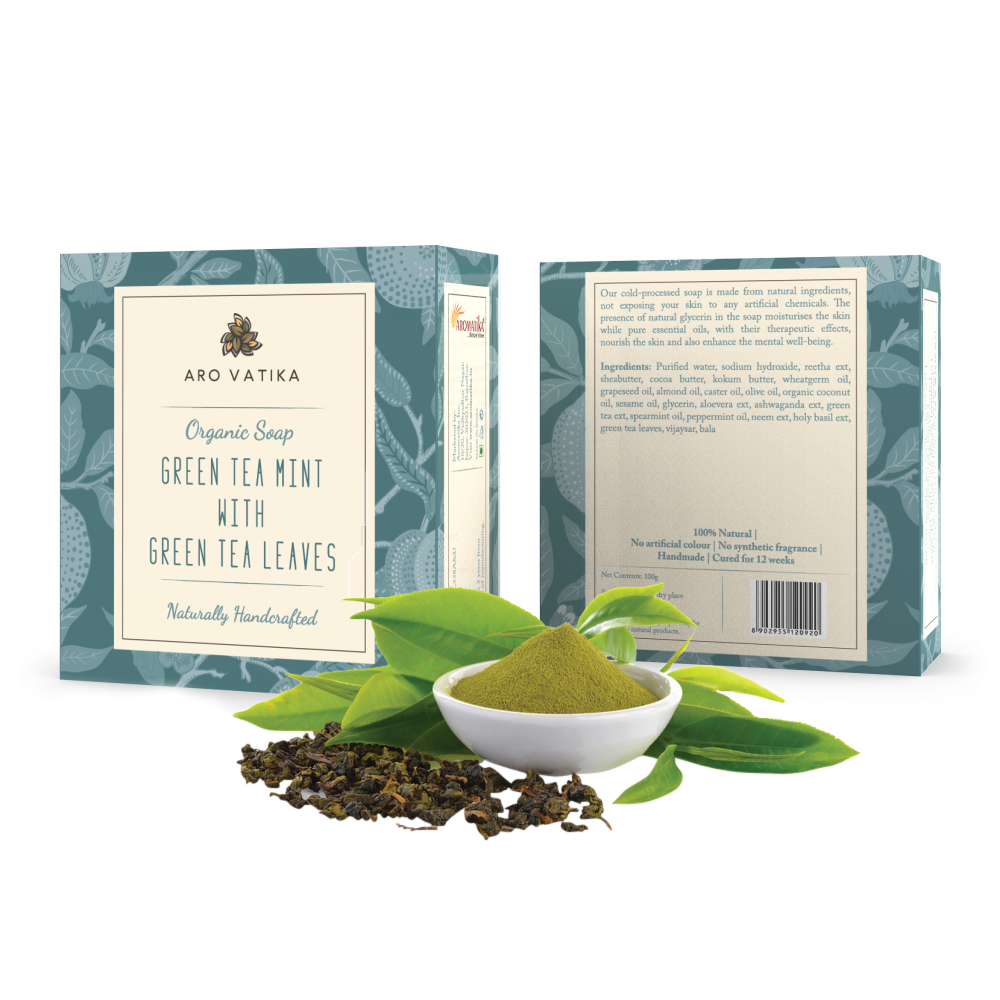 Organic Mint Green Tea Free HD Image PNG Image