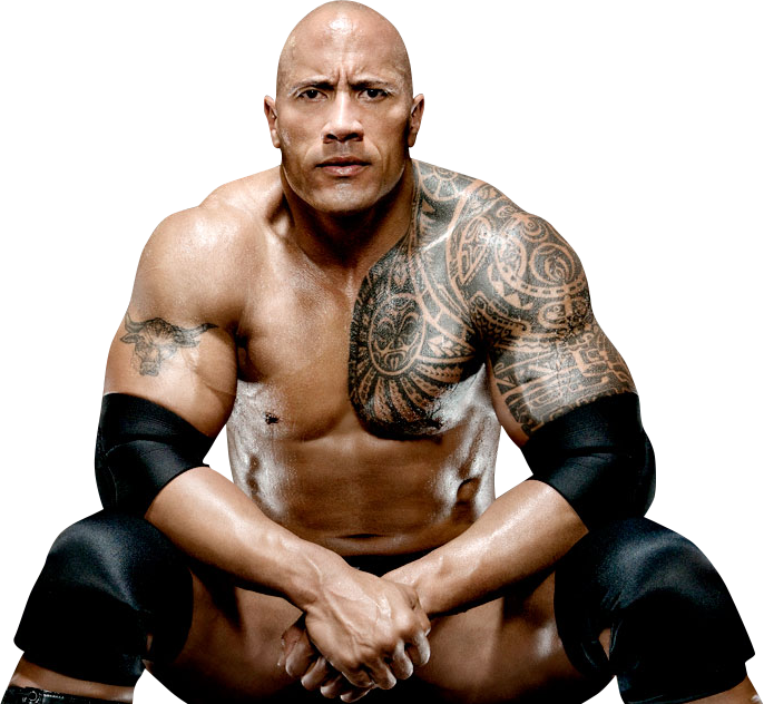 Dwayne Johnson Transparent Background PNG Image