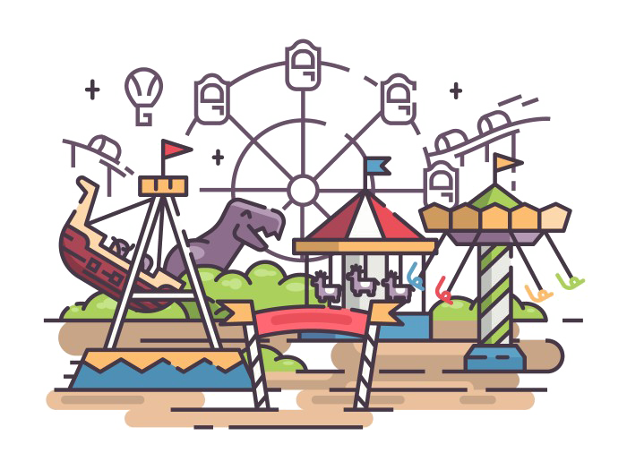 Amusement Park Free Transparent Image HD PNG Image