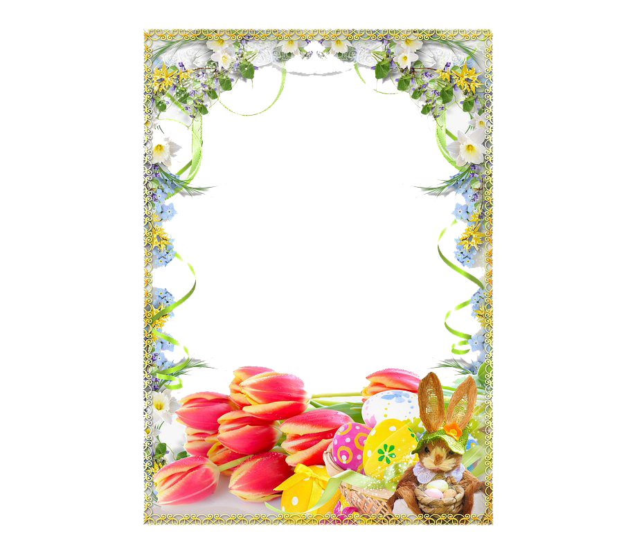 Border Easter PNG File HD PNG Image