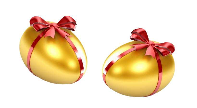 Egg Easter Gold Free HD Image PNG Image