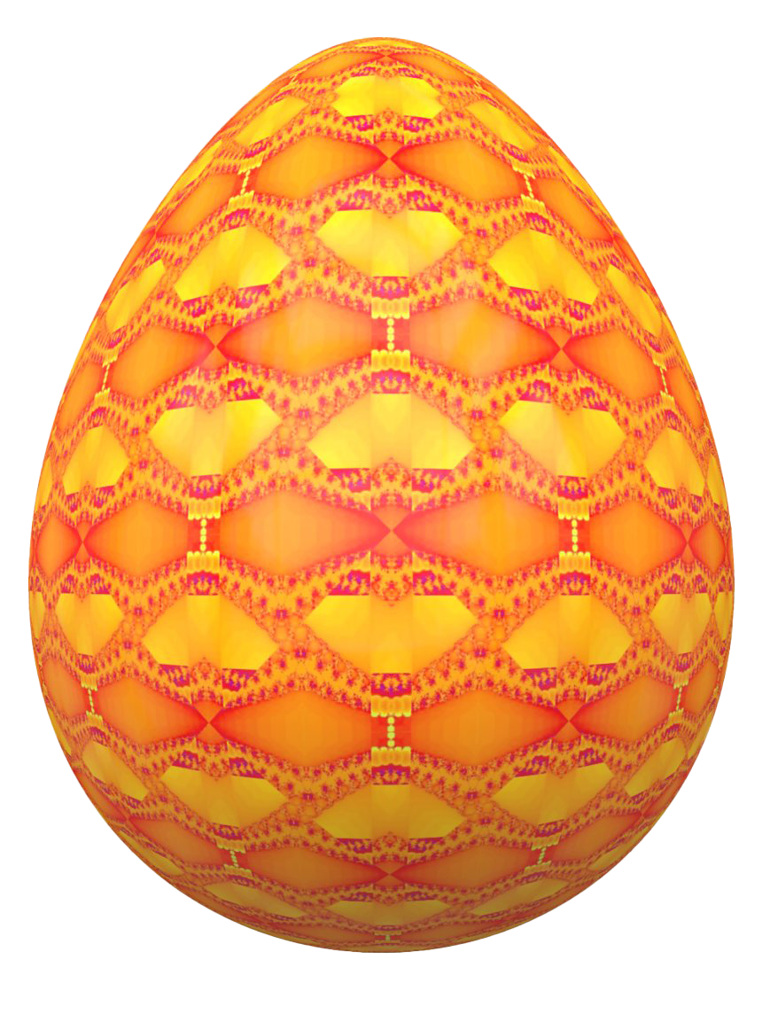 Orange Egg Easter Photos Free Transparent Image HQ PNG Image