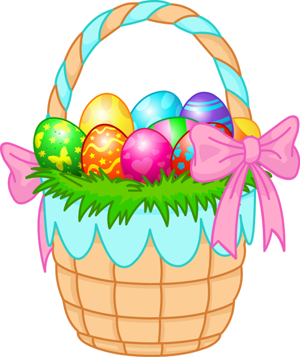 Basket Egg Easter PNG Download Free PNG Image