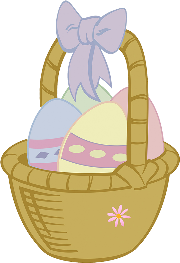 Basket Egg Easter Free PNG HQ PNG Image