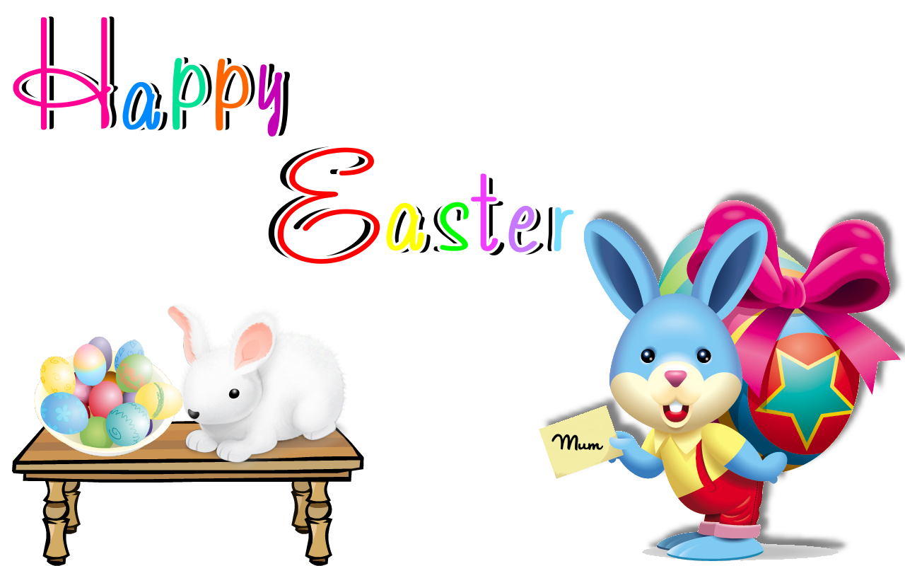 Happy Easter Transparent PNG Image