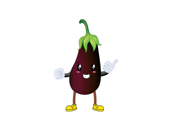 Purple Vector Eggplant Free HD Image PNG Image