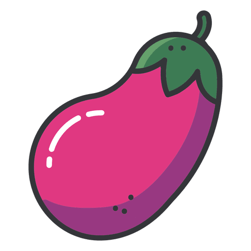 Vector Eggplant PNG Free Photo PNG Image