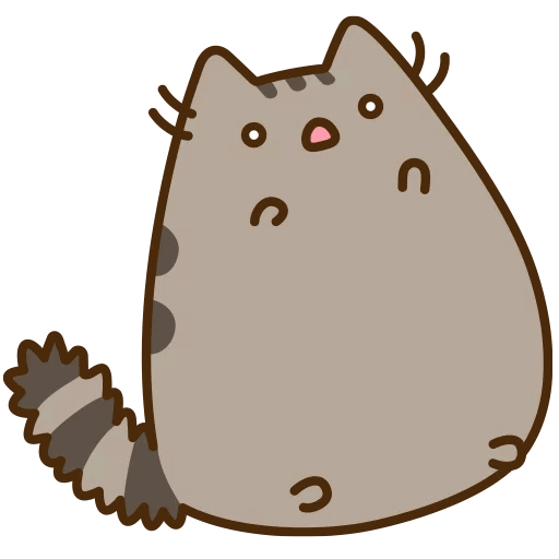 Medium Carnivoran Pusheen Cat Sized To Cats PNG Image